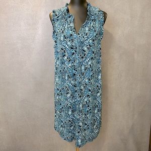 Michael Kors sleeveless V neck sheath dress - size XL